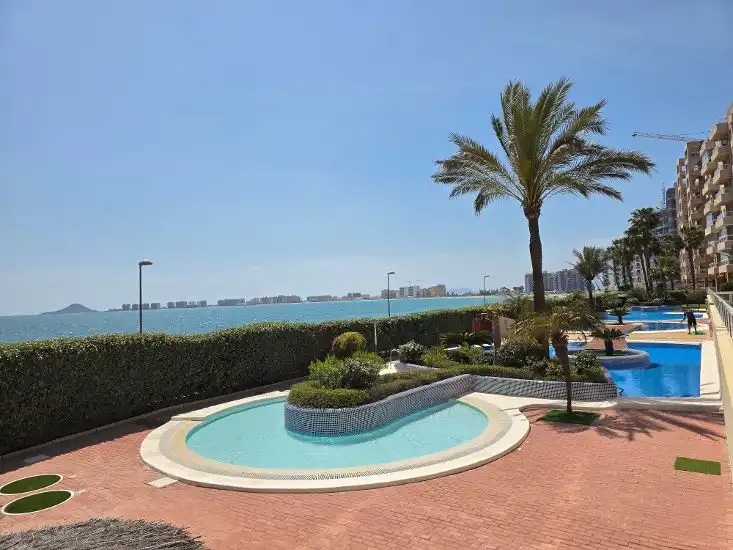 Piscina de Ático en venta en San Javier con Aire acondicionado, Amueblado y Balcón