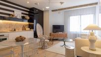 Living room of Flat to rent in Terrassa  with Air Conditioner, Furnished and Pets allowed
