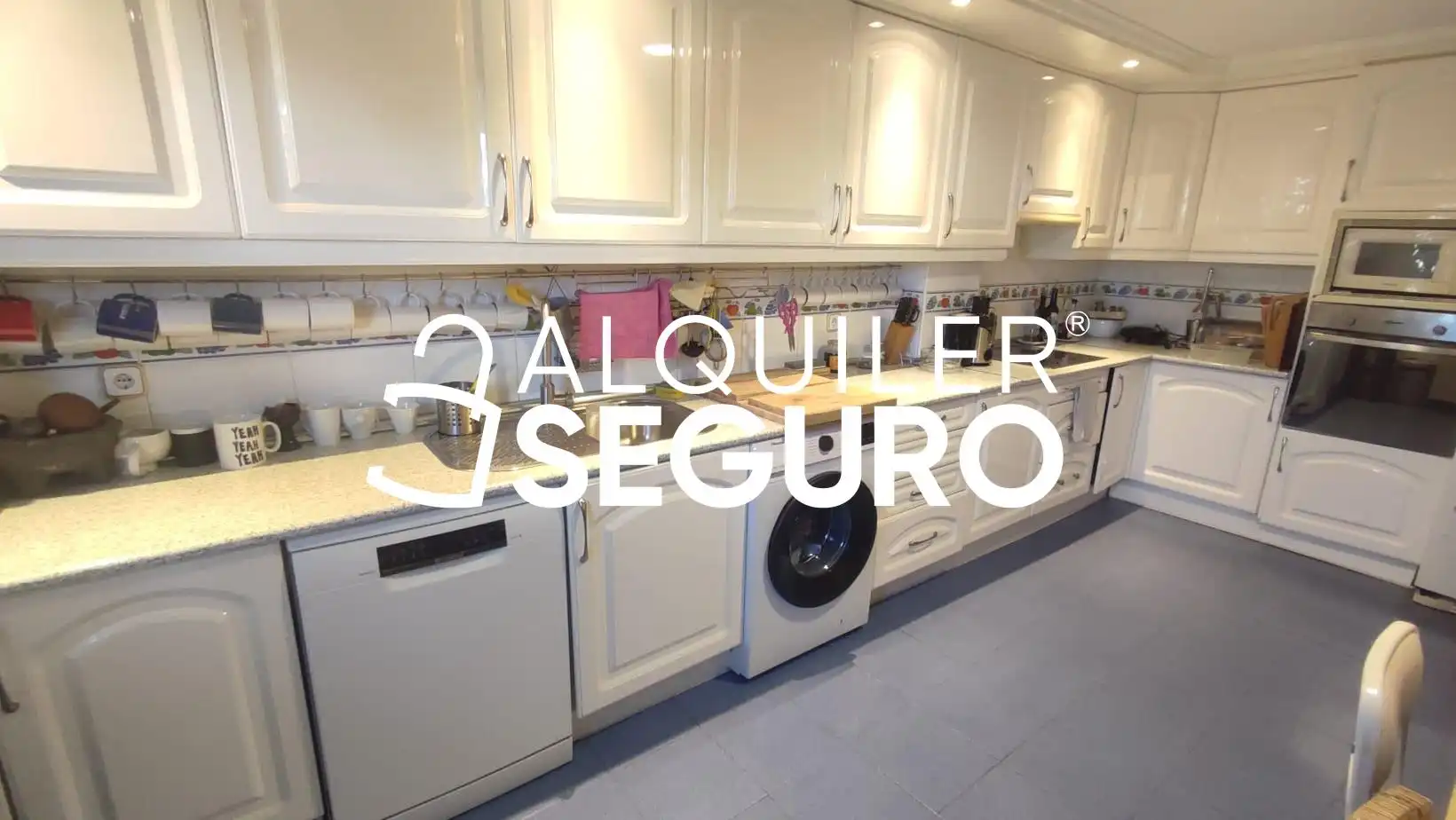 Cocina de Casa o chalet de alquiler en Madrid con Aire acondicionado y Calefacción