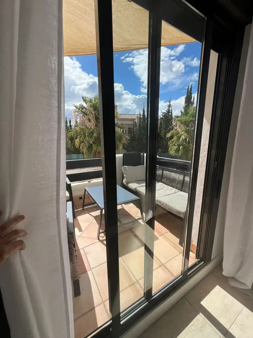 Terrasse von Wohnung zur Miete in Estepona mit Klimaanlage, Heizung und Terrasse