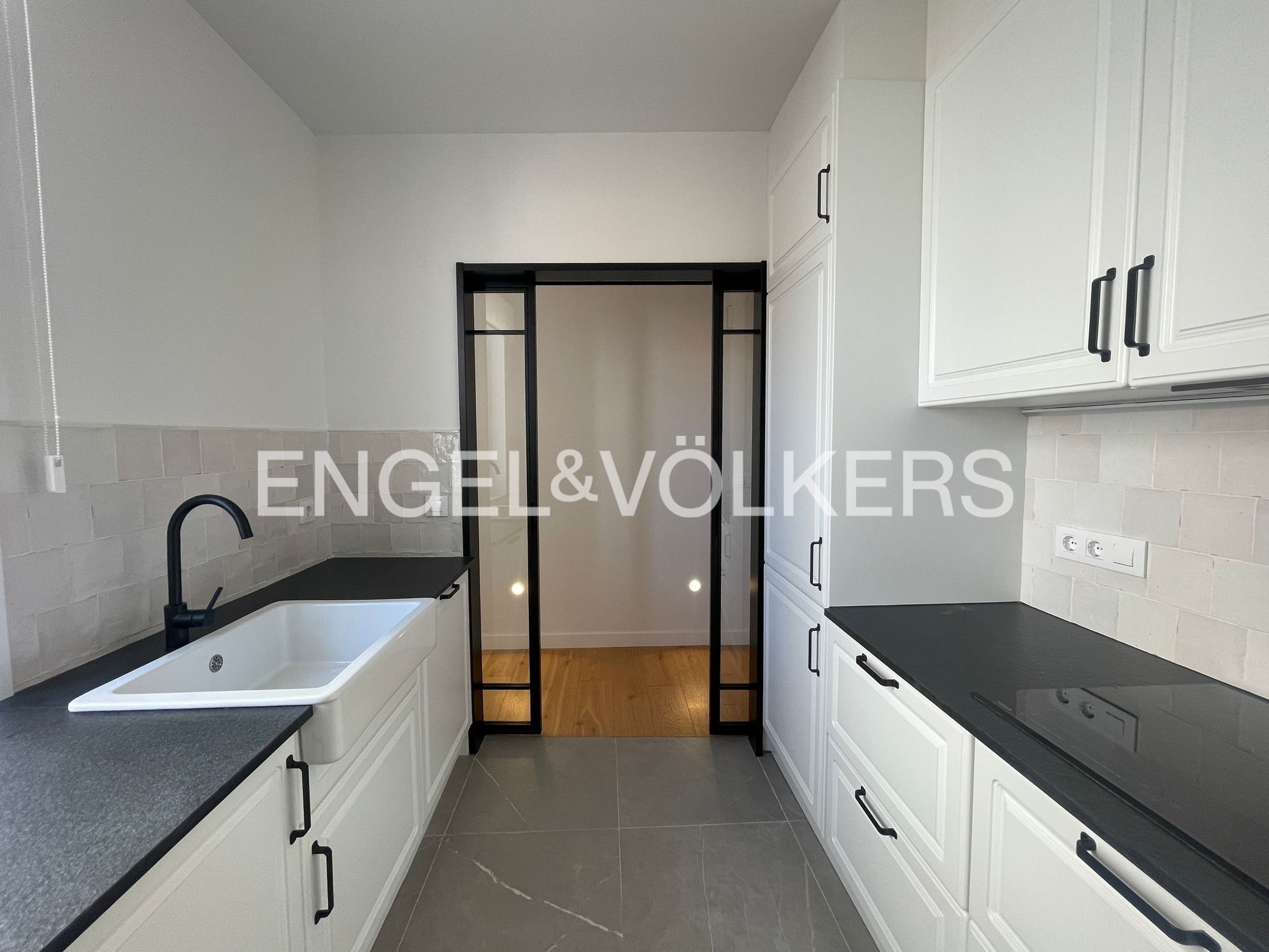 Kitchen of Apartment to rent in A Coruña Capital   with Heating