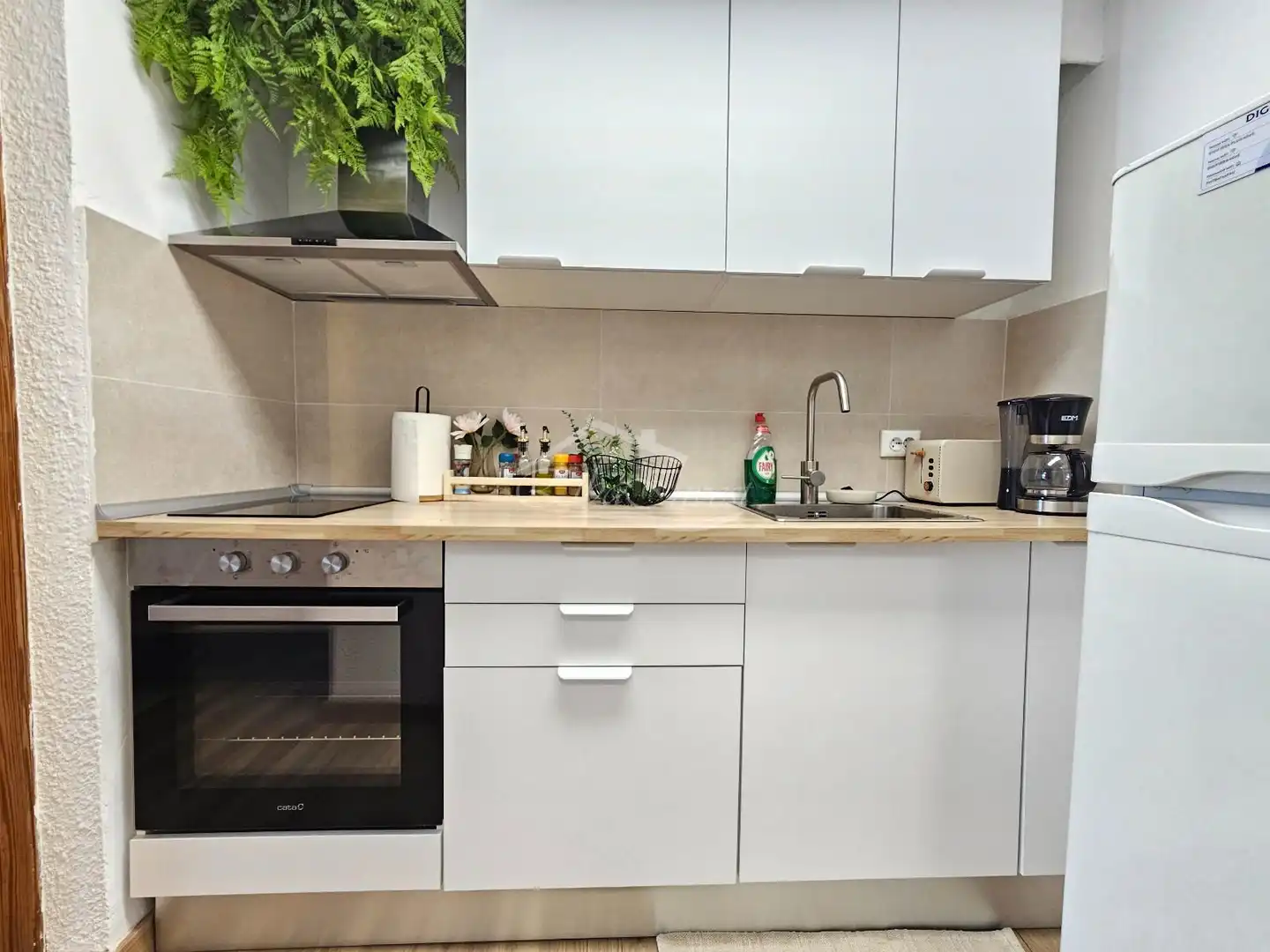 Kitchen of Flat for rent in Arona  with Terrace, Swimming Pool and Furnished