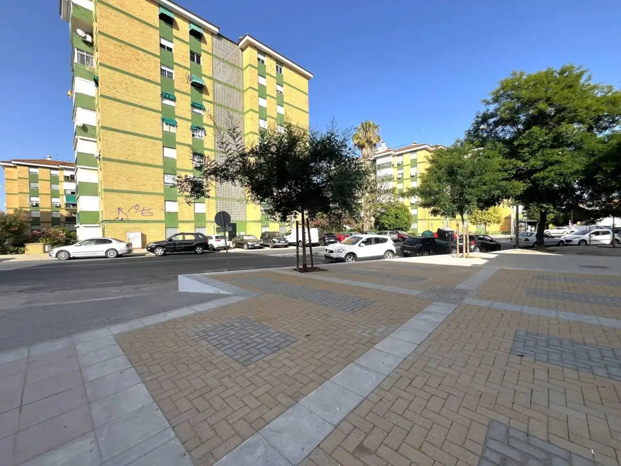 Vista exterior de Piso en venta en Huelva con Terraza