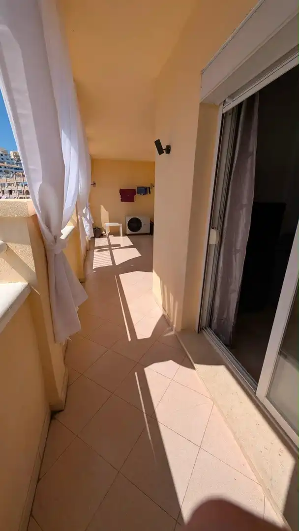 Terrassa de Apartament en venda en Benalmádena amb Aire condicionat, Calefacció i Jardí privat
