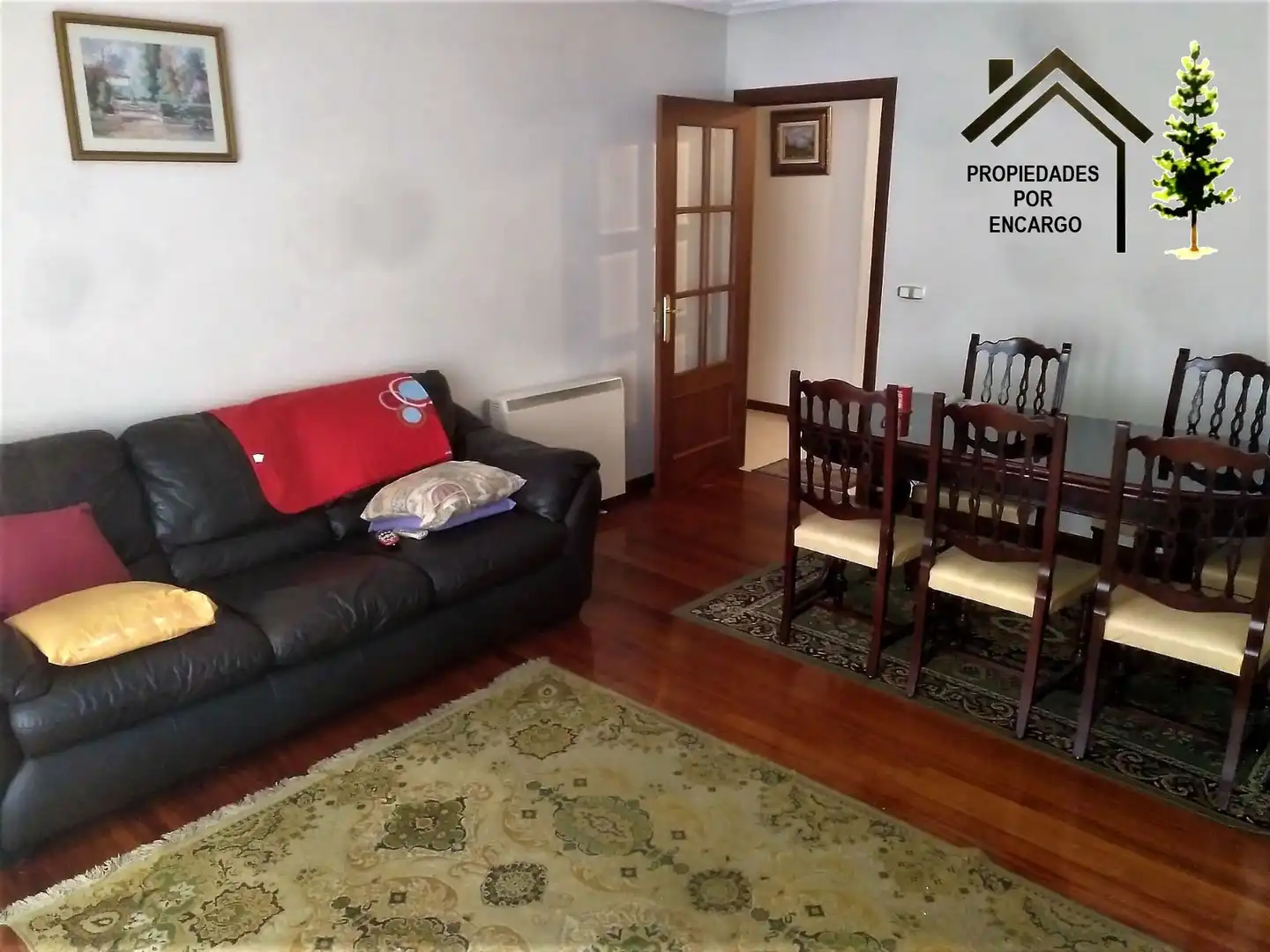 Sala de estar de Piso en venta en Cangas  con Calefacción y Trastero