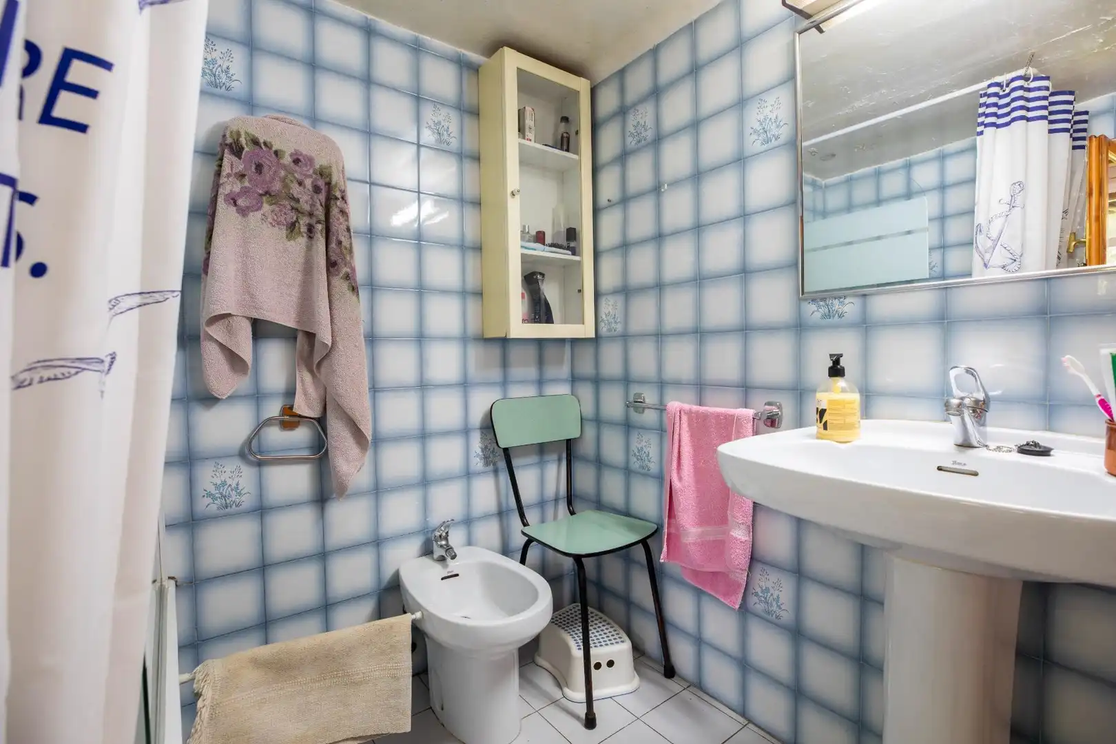 Baño de Finca rústica en venta en Biescas con Calefacción y Jardín privado