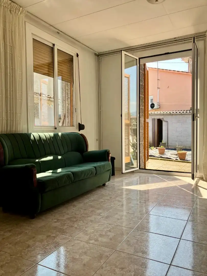Living room of Houses for sale in Olot  with Heating, Private garden and Terrace