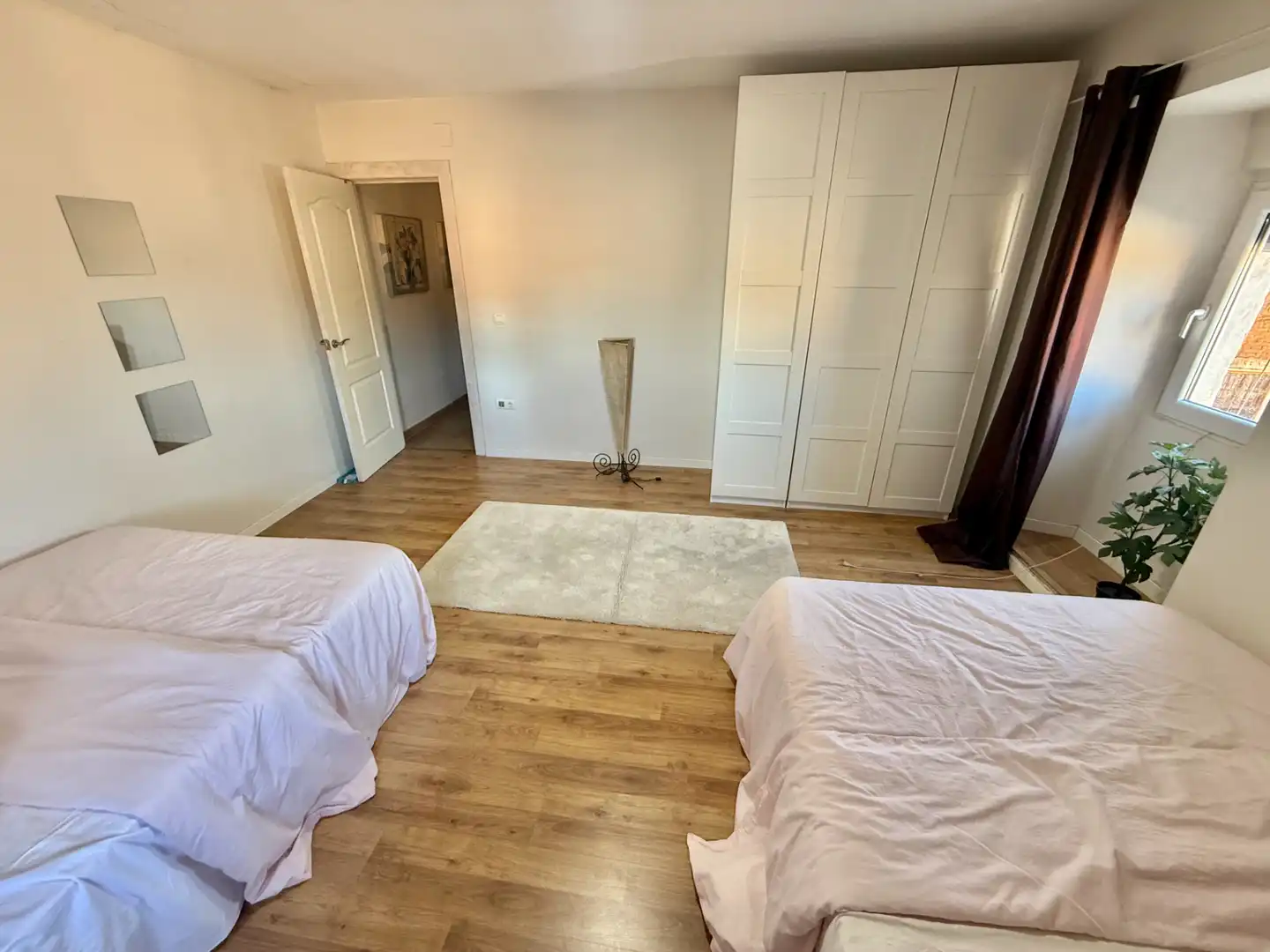 Schlafzimmer von Country house zum Verkauf in Torquemada mit Parkett, Terrasse und Möbliert