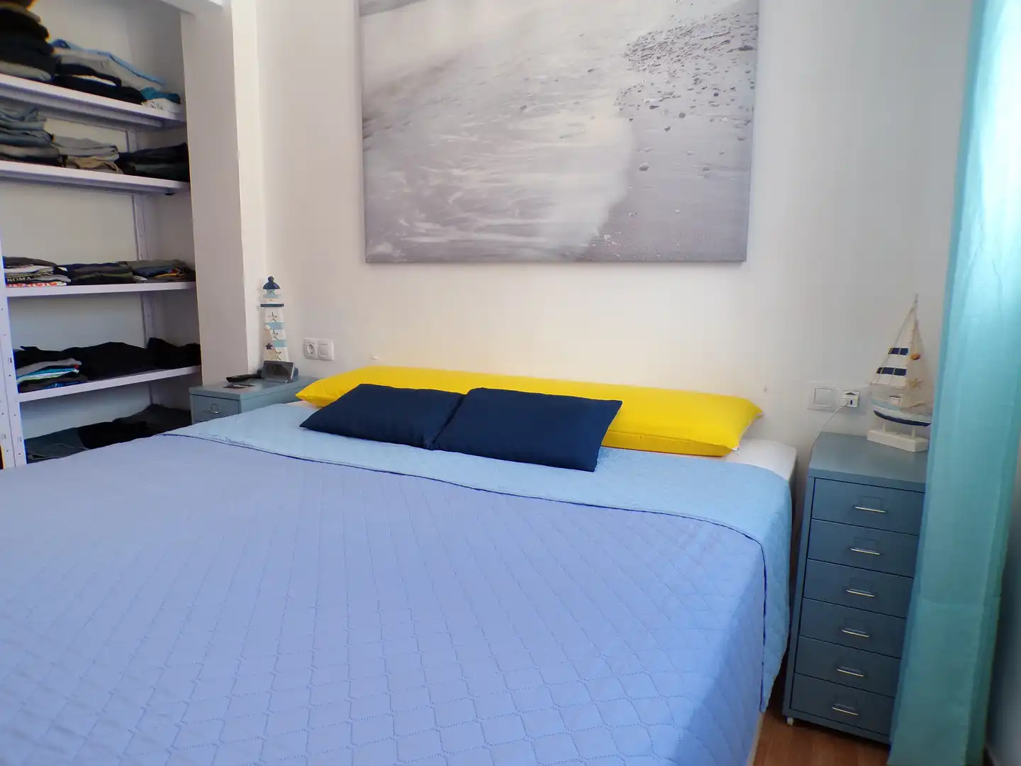 Schlafzimmer von Wohnungen zum Verkauf in Cullera mit Terrasse, Möbliert und Ofen