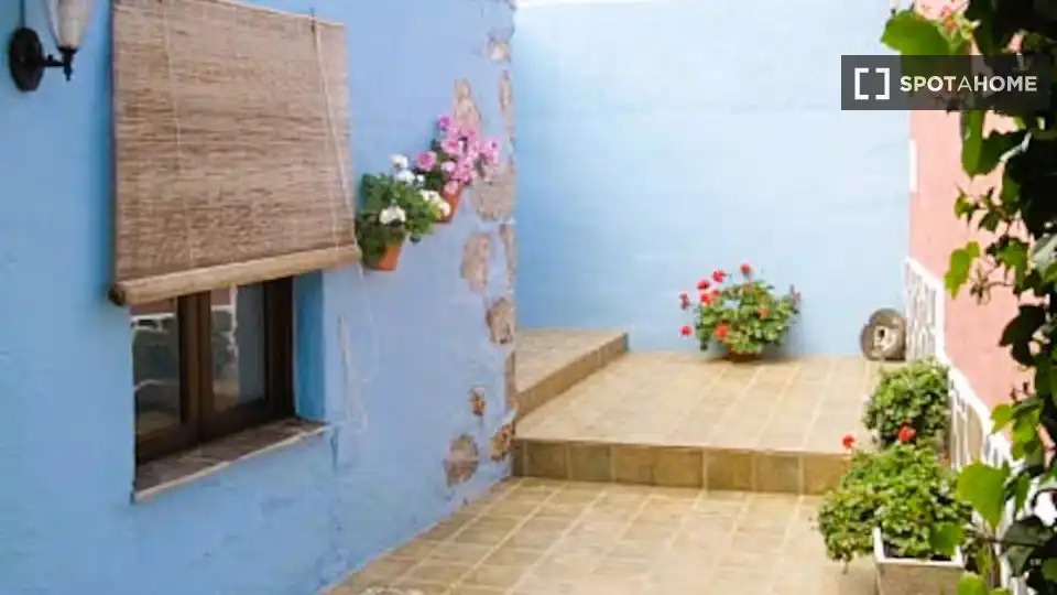 Terraza de Apartamento para compartir en Santa Úrsula con Aire acondicionado, Terraza y Amueblado