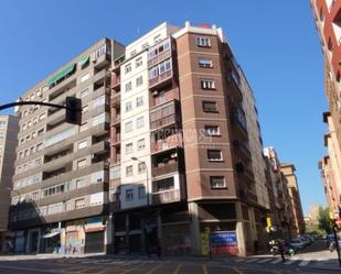 Exterior view of Flat for sale in  Zaragoza Capital  with Air Conditioner, Heating and Storage room