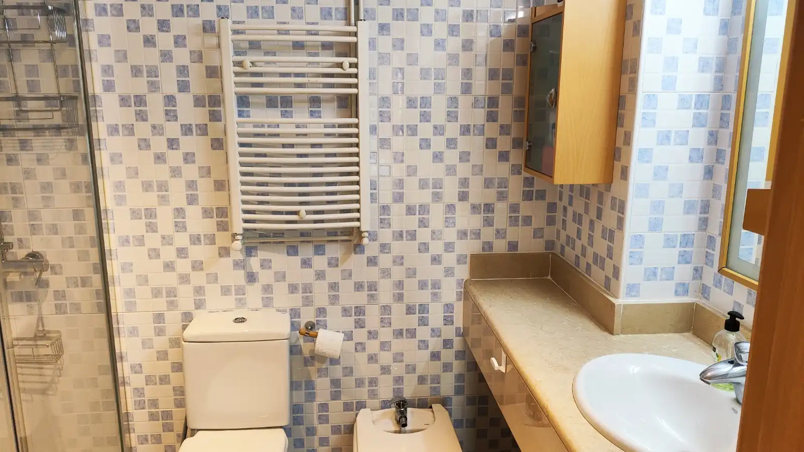 Bathroom of Apartments for rent in Valencia  with Air Conditioner, Furnished and Oven