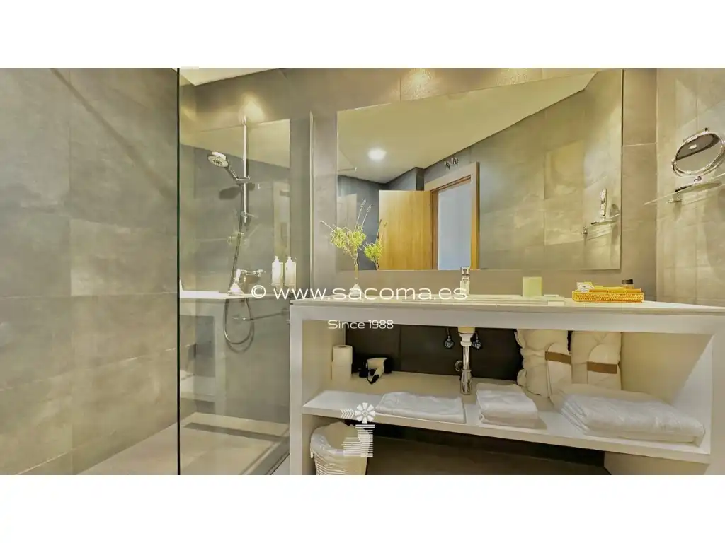 Baño de Apartamento en venta en Son Servera con Aire acondicionado, Jardín privado y Terraza