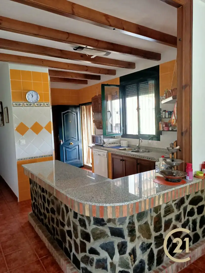 Cocina de Casa o chalet en venta en El Gastor con Aire acondicionado, Jardín privado y Terraza