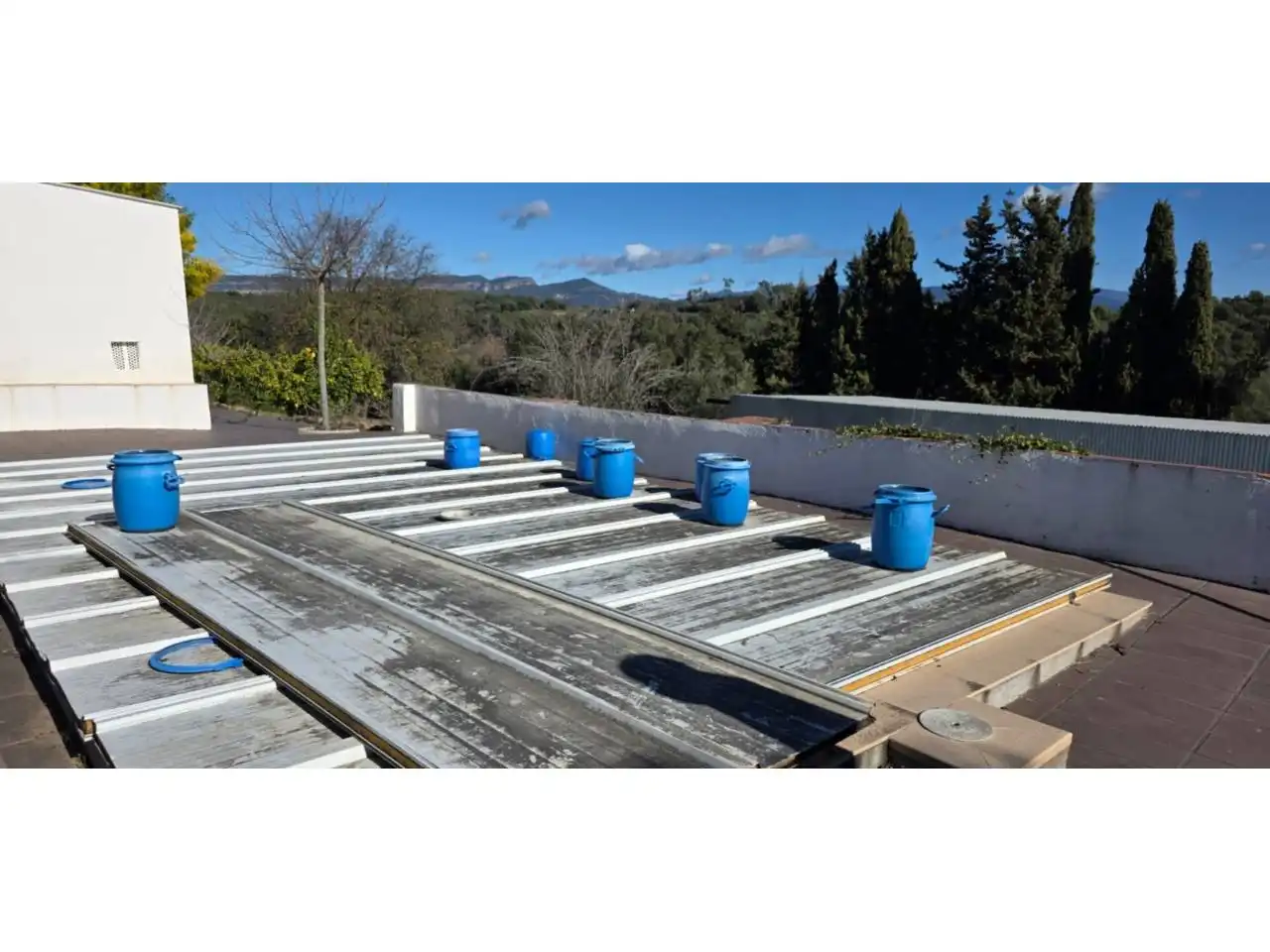 Vista exterior de Casa o chalet en venta en Lliçà d'Amunt con Aire acondicionado, Jardín privado y Terraza