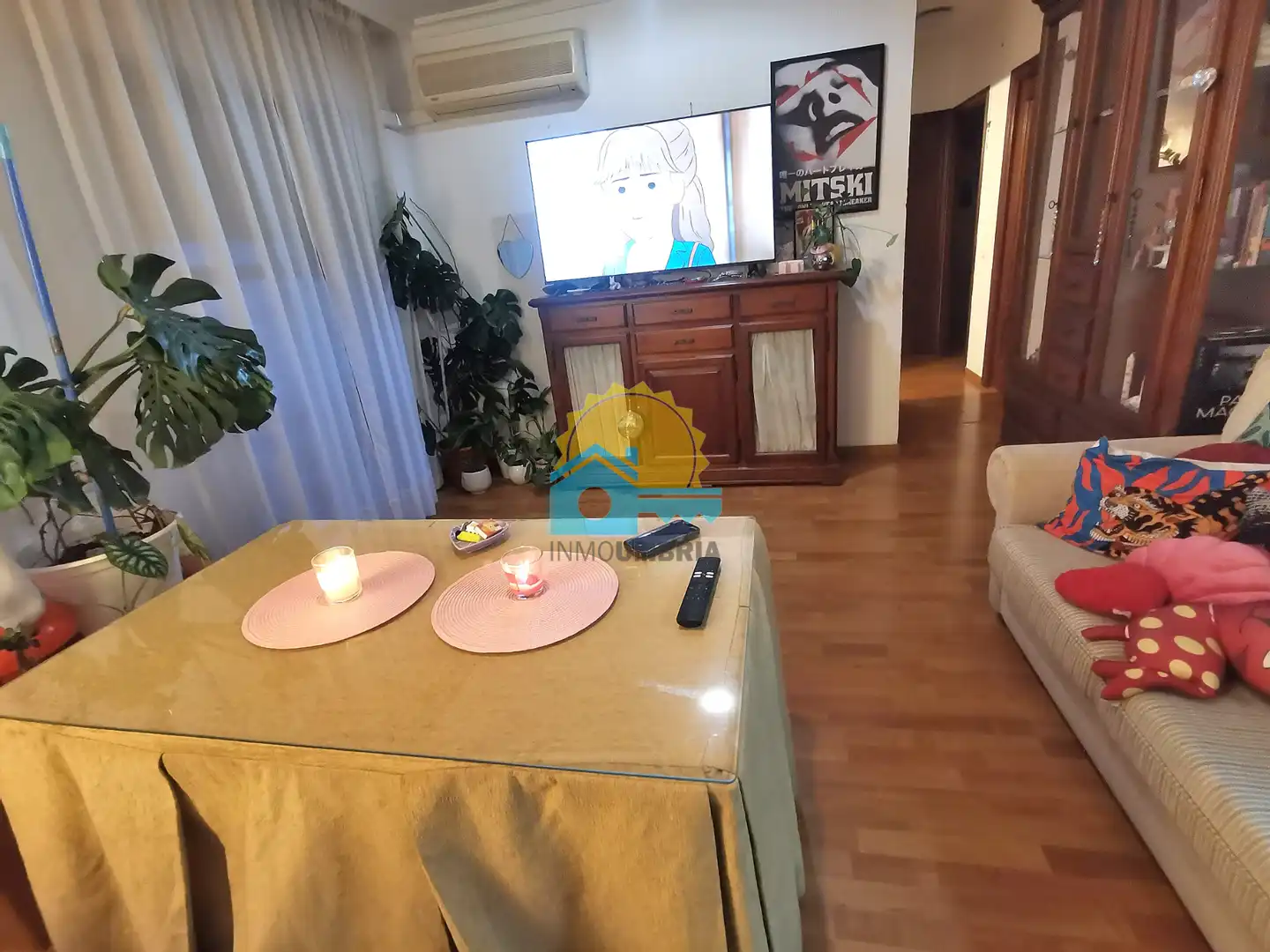 Sala d'estar de Pis en venda en Huelva amb Aire condicionat, Parquet i Moblat