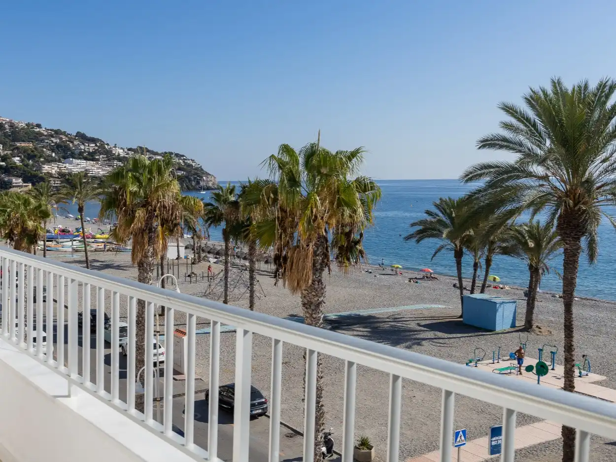 Bedroom of Flat for rent in La Herradura