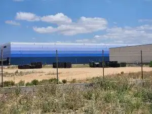 Vista exterior de Terreny industrial en venda en Marchamalo