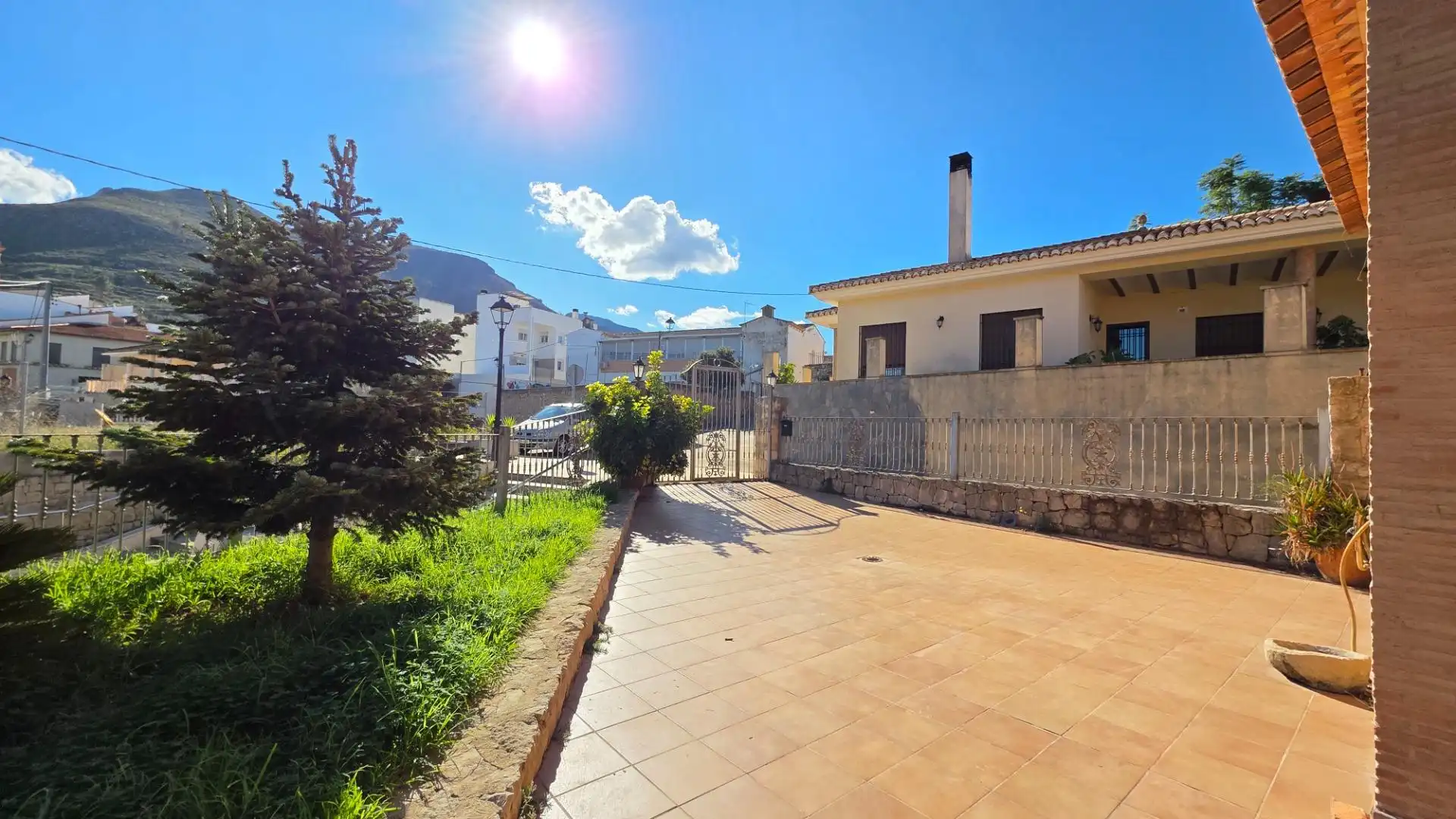 Vista exterior de Casa o chalet en venta en Terrateig con Jardín privado