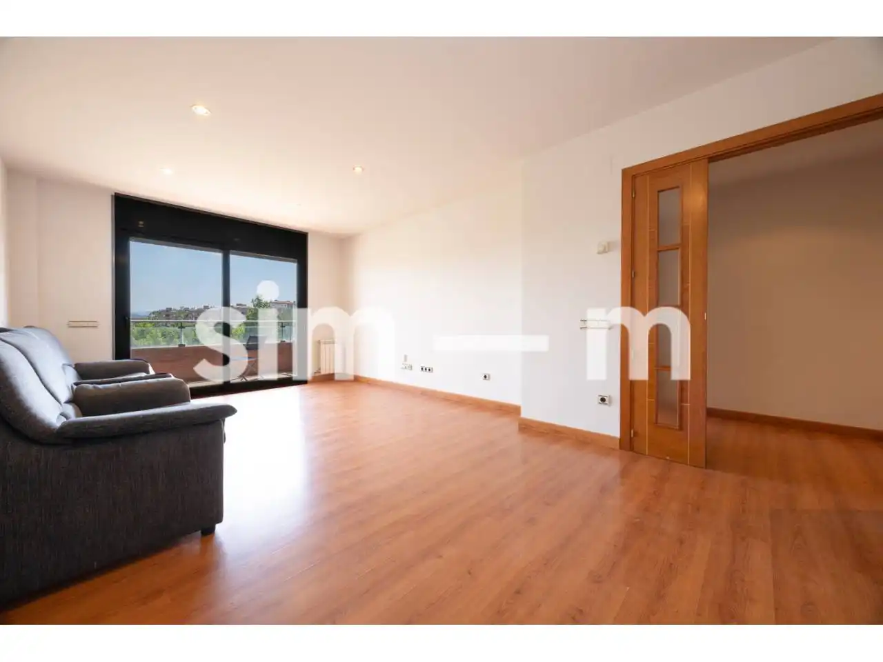 Living room of Flat for sale in Vic  with Heating, Parquet flooring and Terrace