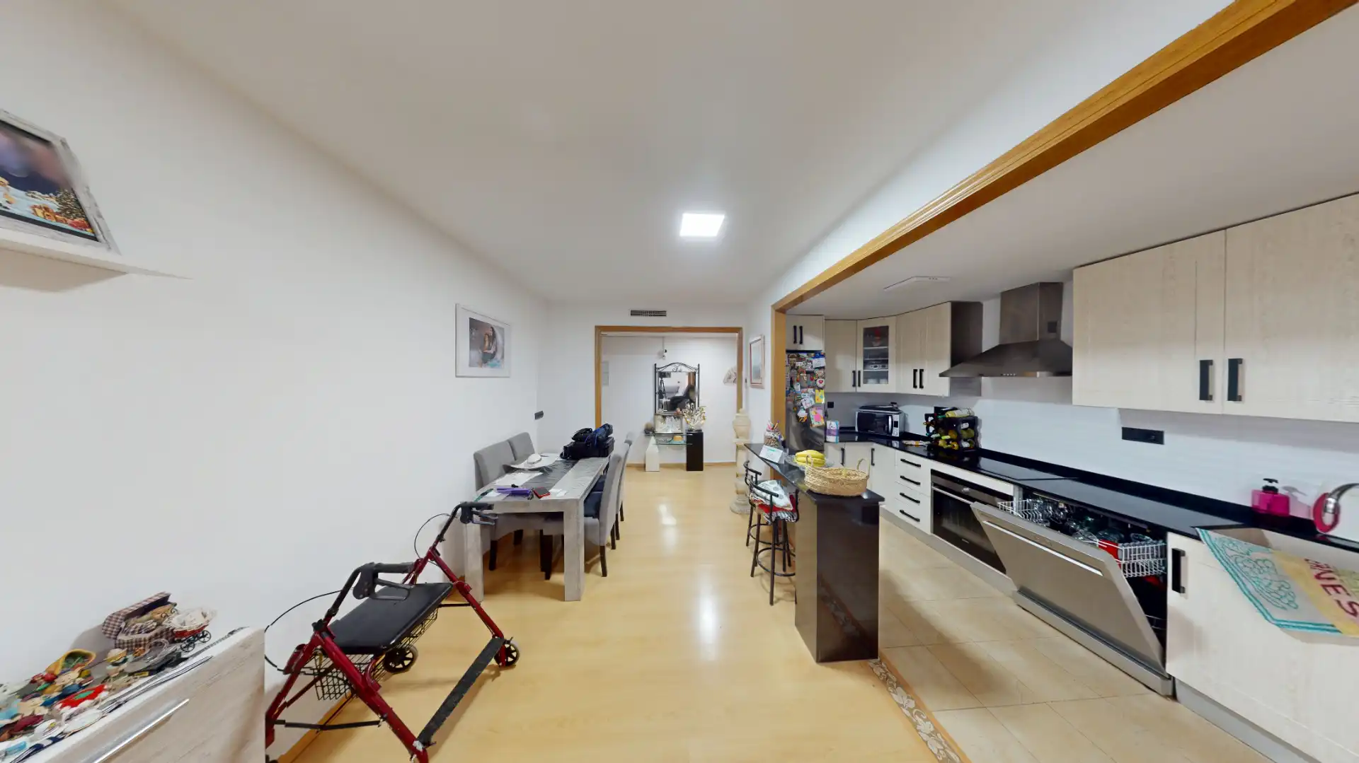 Cocina de Piso en venta en San Vicente del Raspeig / Sant Vicent del Raspeig con Aire acondicionado, Calefacción y Parquet
