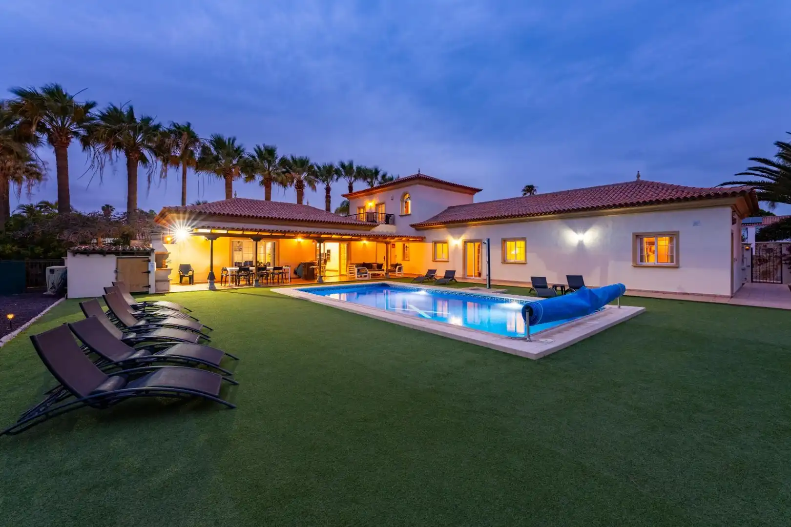 Swimming pool of Houses for sale in San Miguel de Abona  with Air Conditioner, Private garden and Terrace