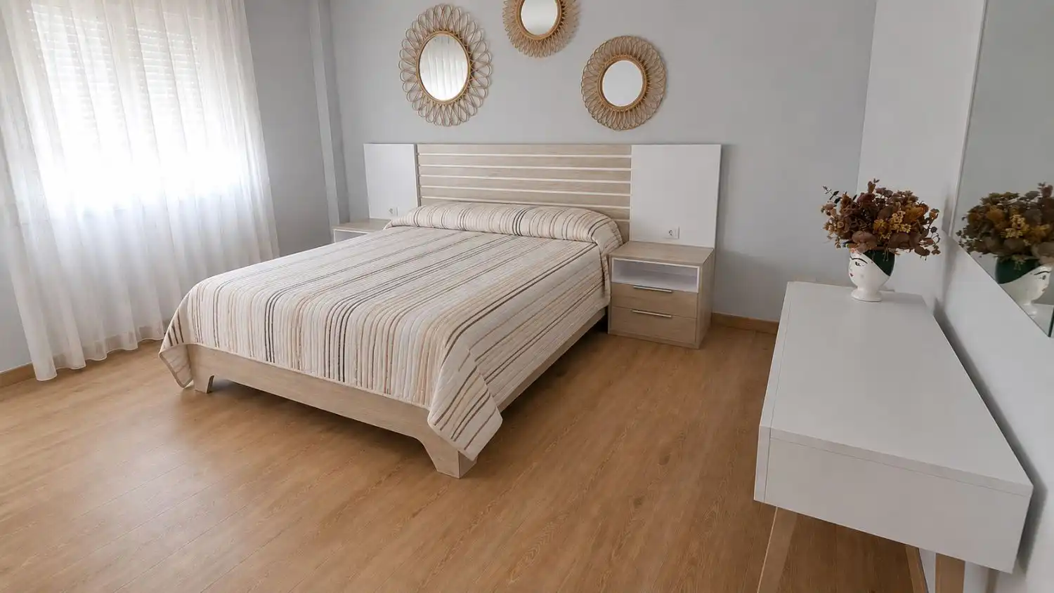 Schlafzimmer von Wohnung zum Verkauf in Sant Joan de Moró mit Klimaanlage, Heizung und Abstellraum