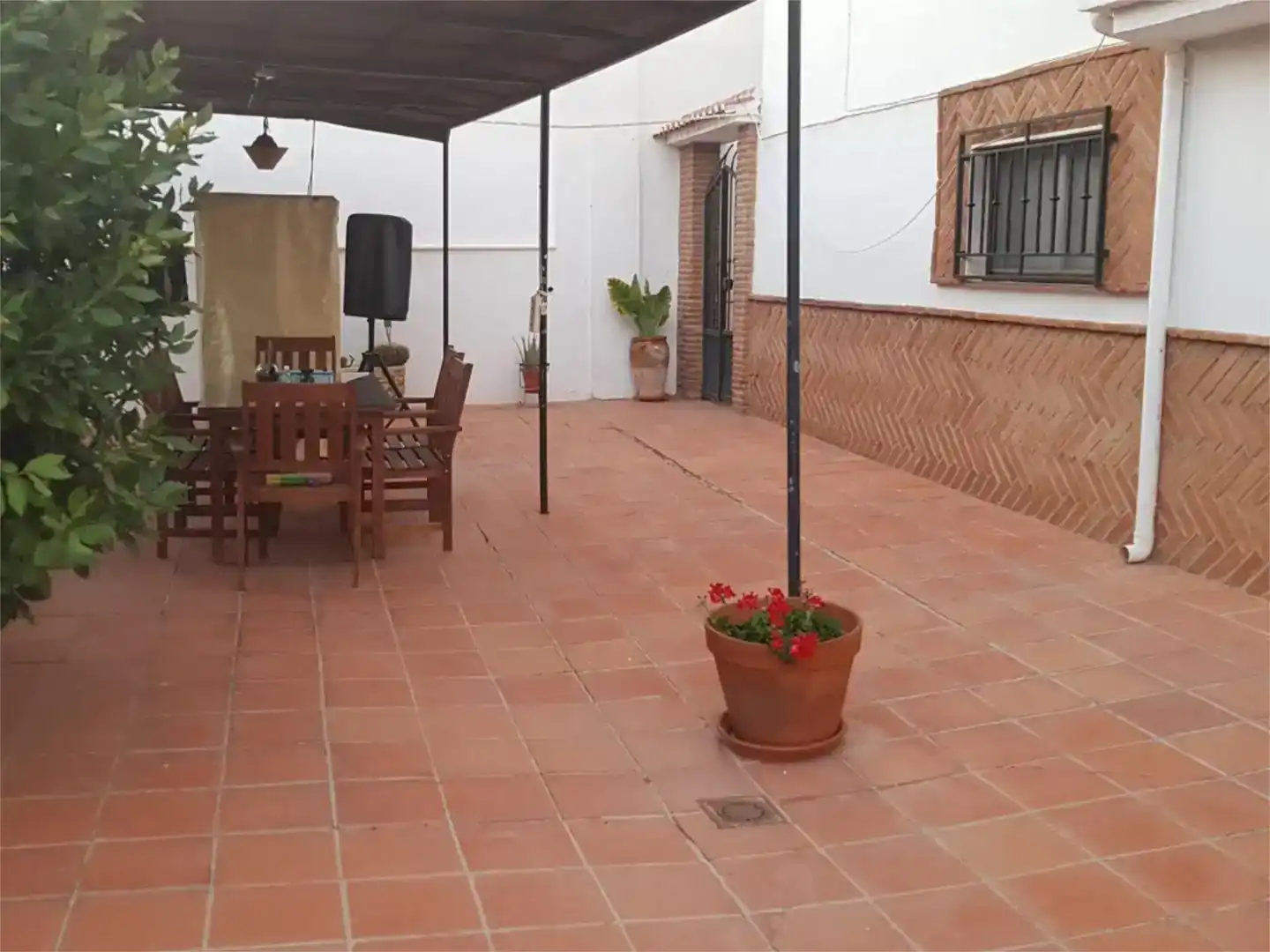 Terrassa de Casa o xalet en venda en Loja amb Jardí privat, Piscina i Moblat
