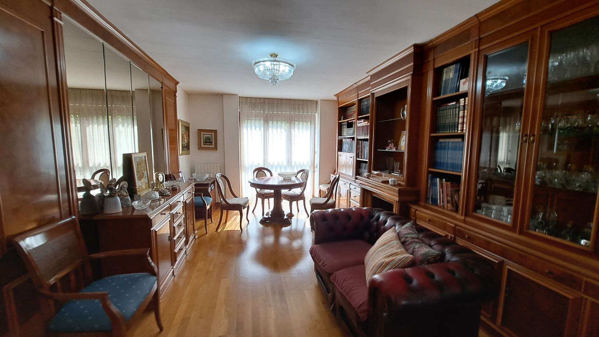 Living room of Flat for sale in  Zaragoza Capital  with Air Conditioner, Heating and Terrace