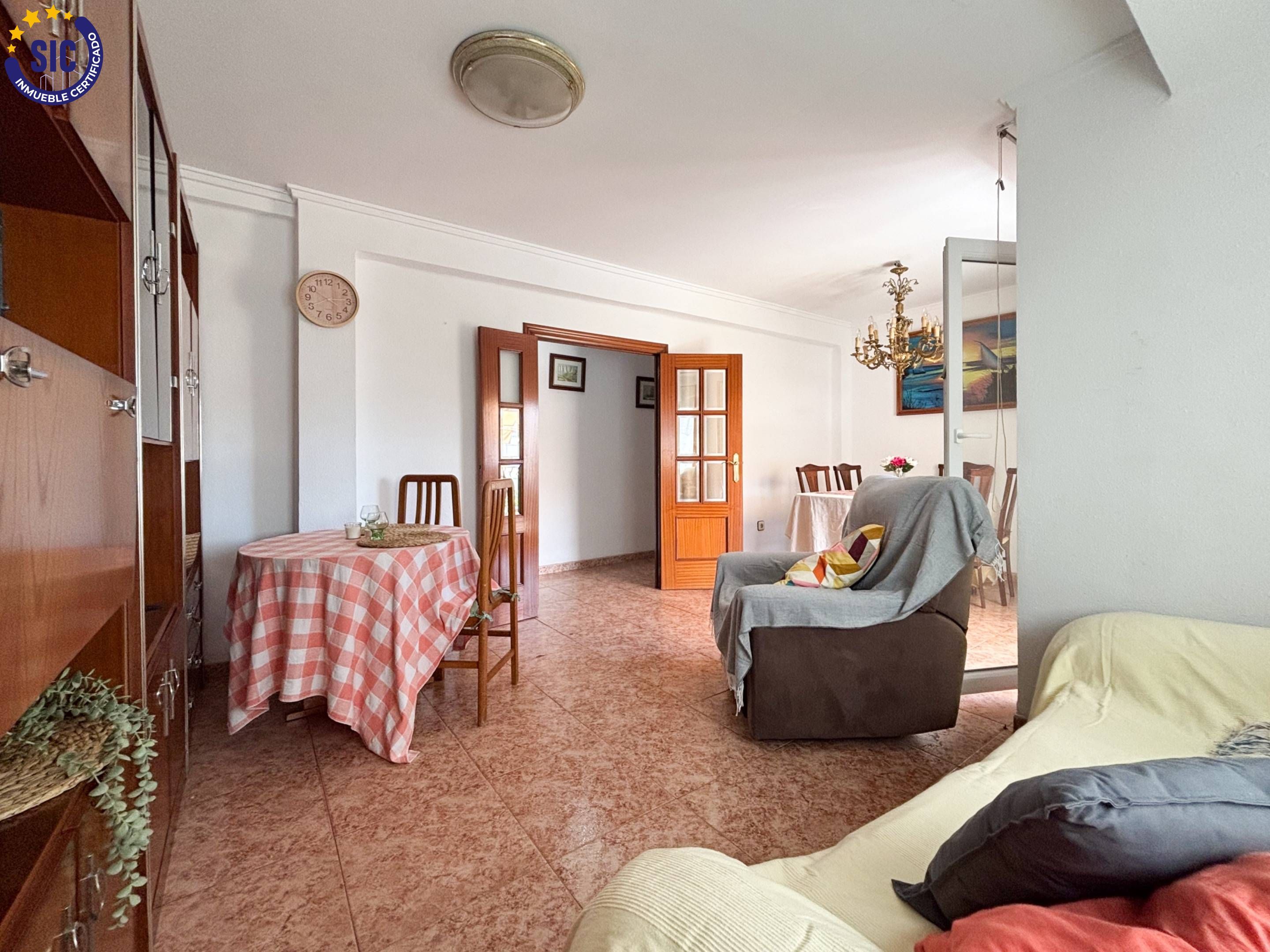 Living room of Flat for sale in Burjassot  with Balcony