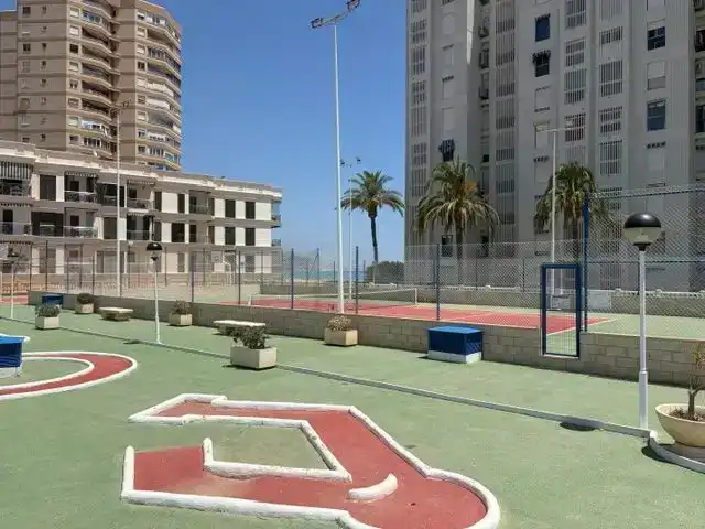 Parking of Flat for rent in El Campello  with Swimming Pool and Balcony