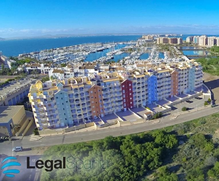 Vista exterior de Apartamento en venta en La Manga del Mar Menor con Calefacción, Terraza y Amueblado