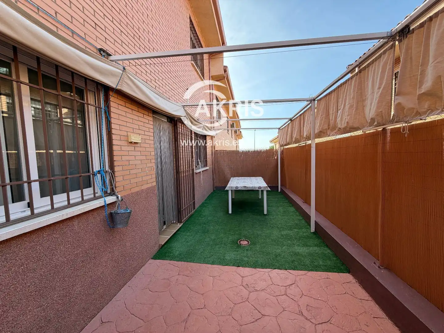 Terrassa de Casa adosada en venda en Toledo amb Aire condicionat, Jardí privat i Terrassa