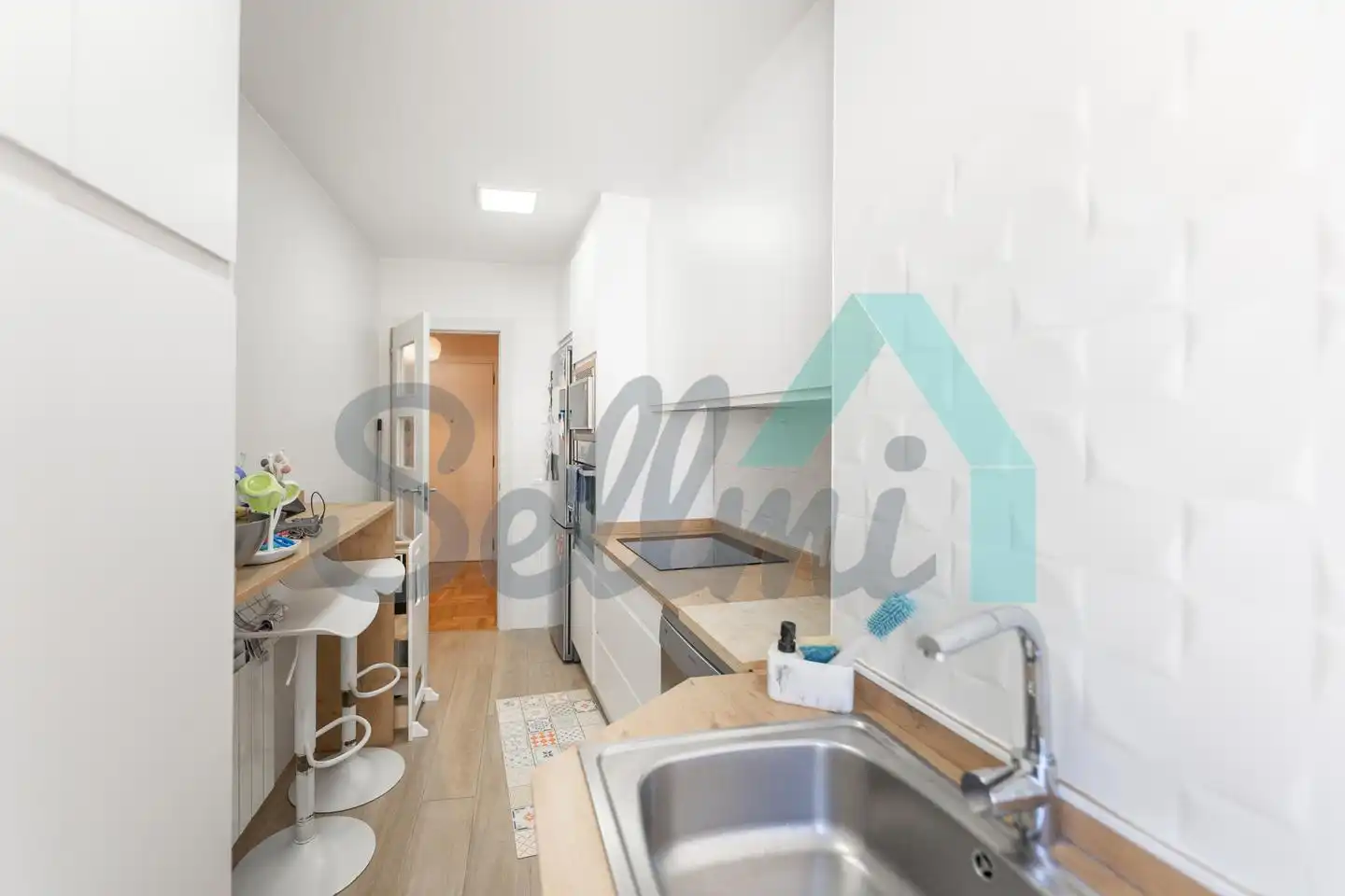 Küche von Wohnung zum Verkauf in Oviedo  mit Heizung, Parkett und Terrasse