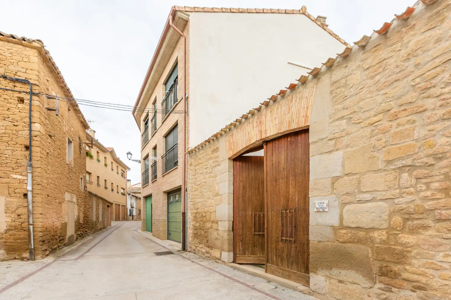 Vista exterior de Casa o chalet en venta en Allo con Calefacción, Jardín privado y Trastero