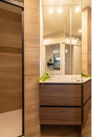 Baño de Apartamento en venta en Jerez de la Frontera con Calefacción, Terraza y Amueblado