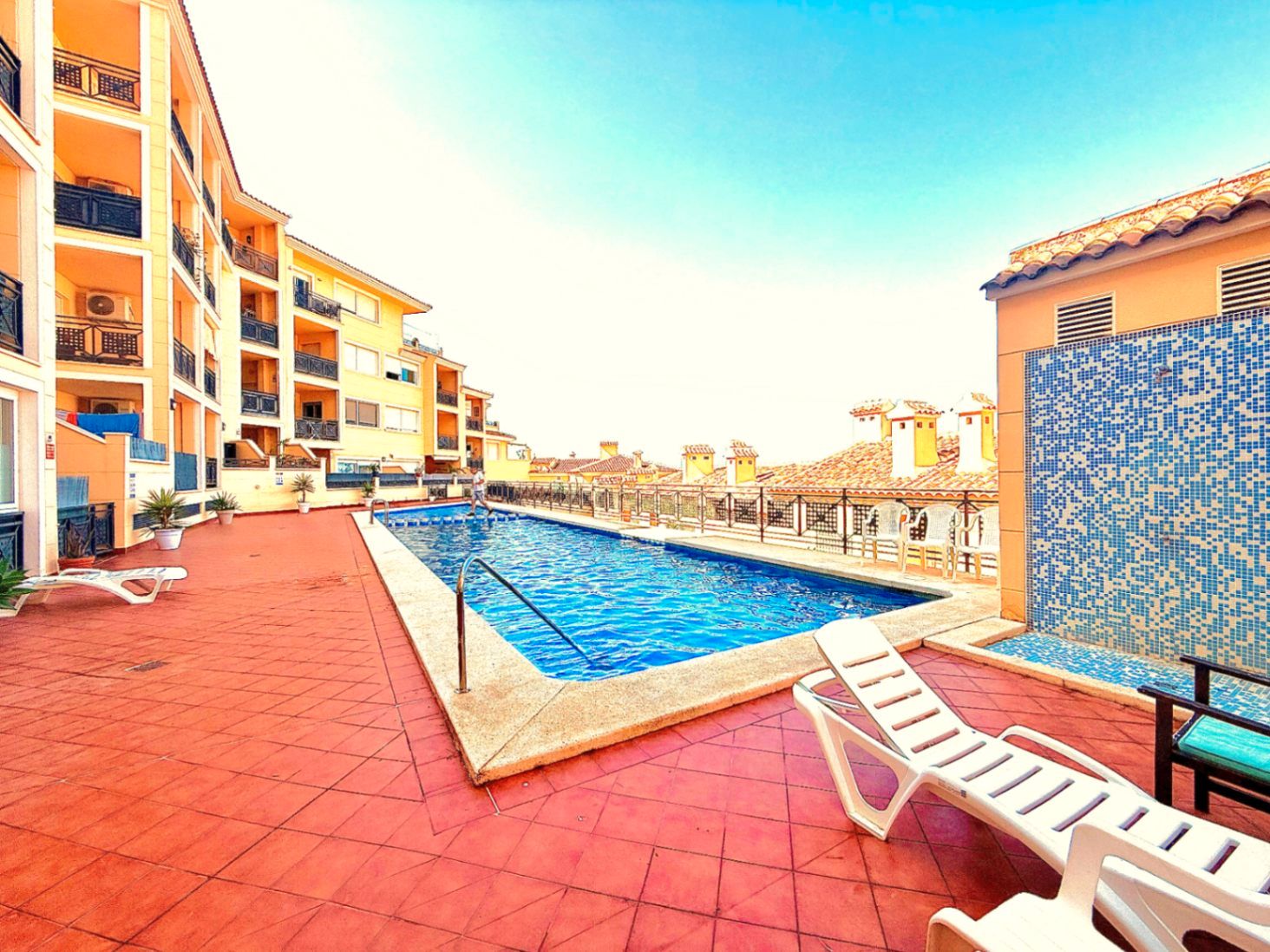 Swimming pool of Apartment for sale in Dénia  with Air Conditioner, Heating and Terrace