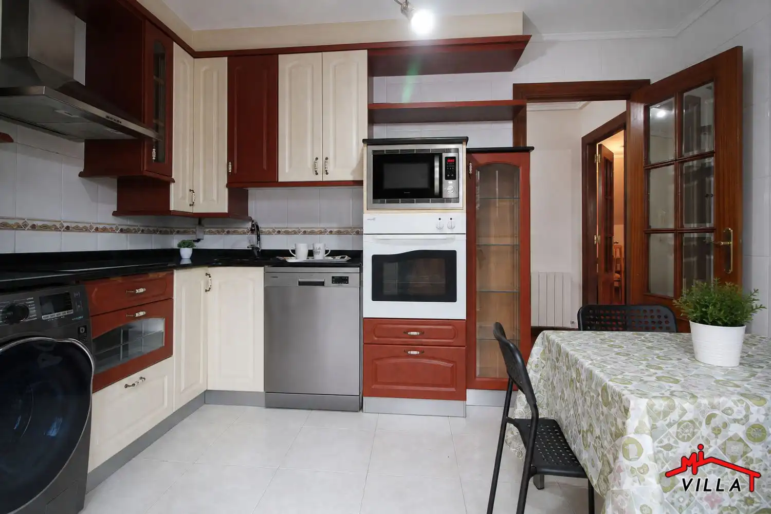 Küche von Dachboden zum Verkauf in Bárcena de Cicero mit Heizung, Terrasse und Abstellraum