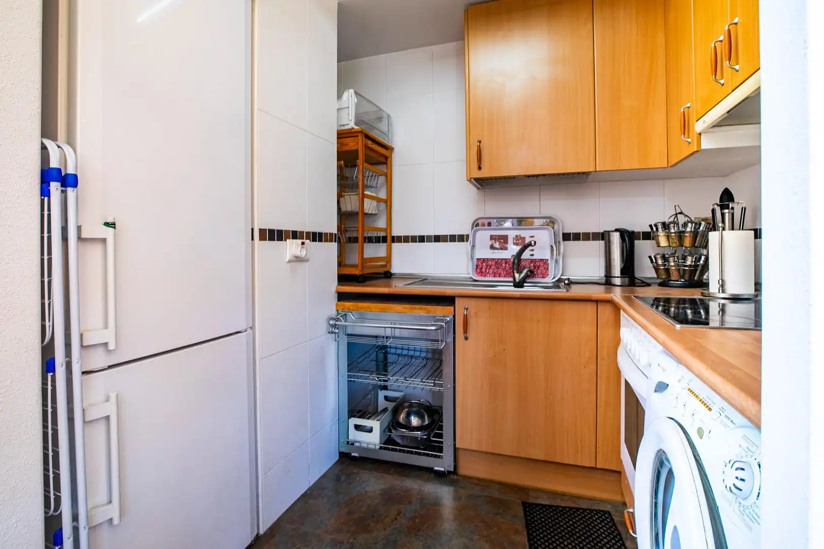 Kitchen of Flat for sale in Sabiñánigo  with Heating, Terrace and Storage room