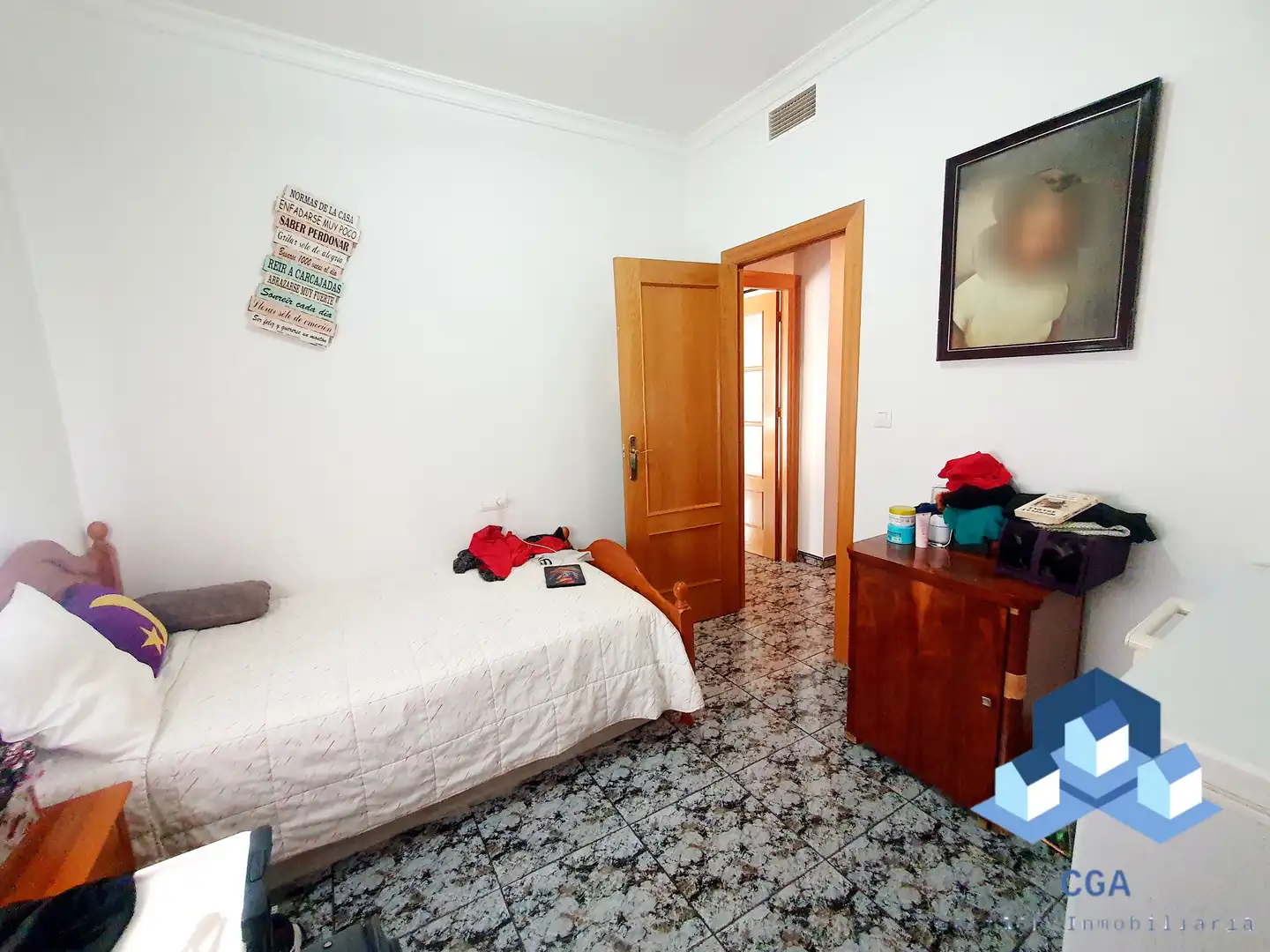 Dormitori de Casa adosada en venda en Lorca amb Aire condicionat, Calefacció i Terrassa