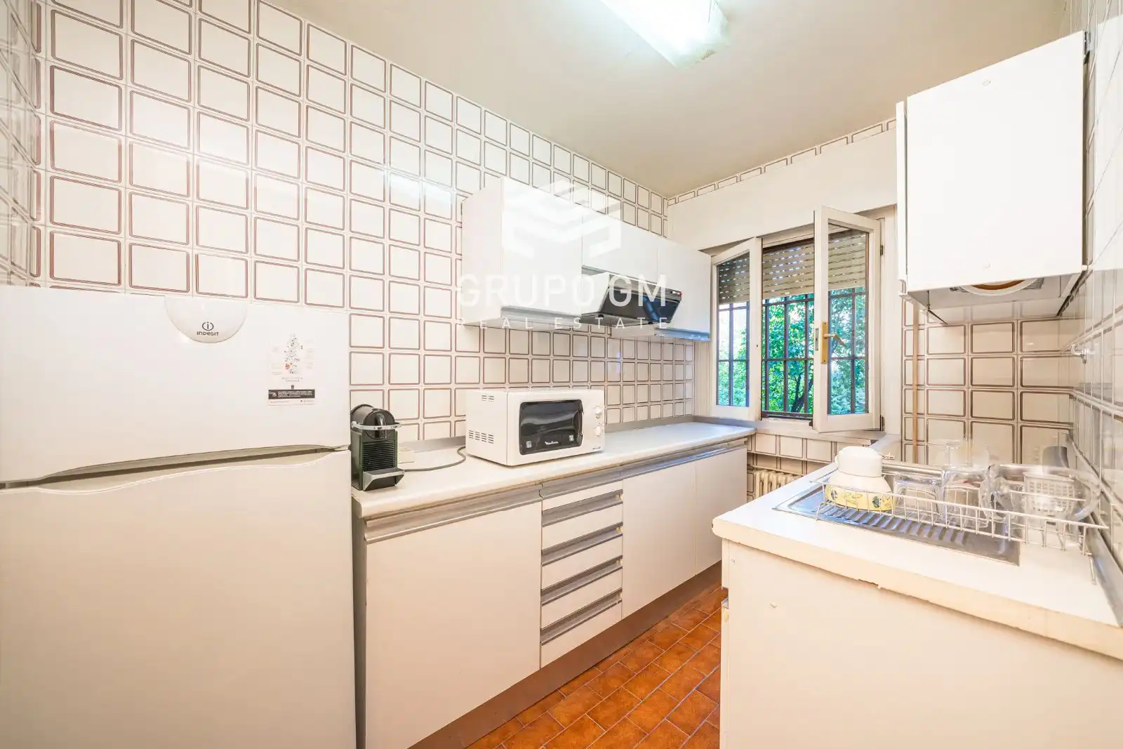 Kitchen of Flat for sale in Madrid  with Air Conditioner and Heating