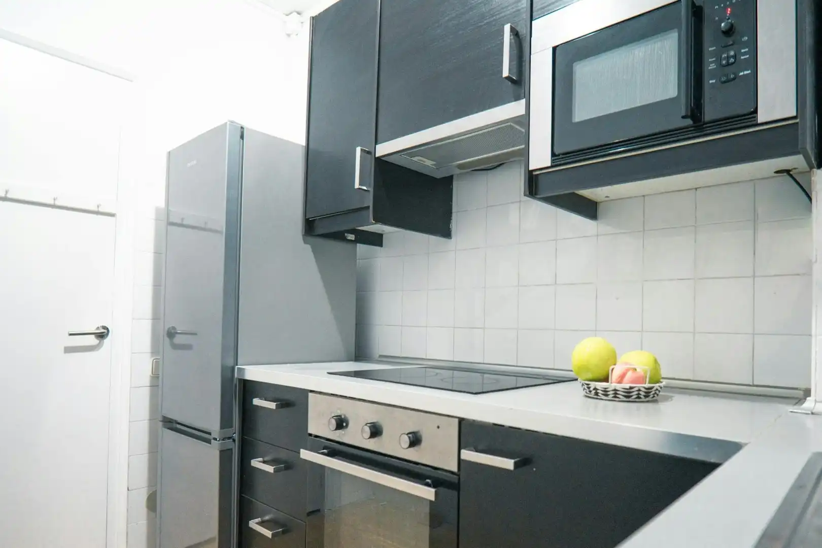 Kitchen of Flat for share in Barcelona  with Washing machine