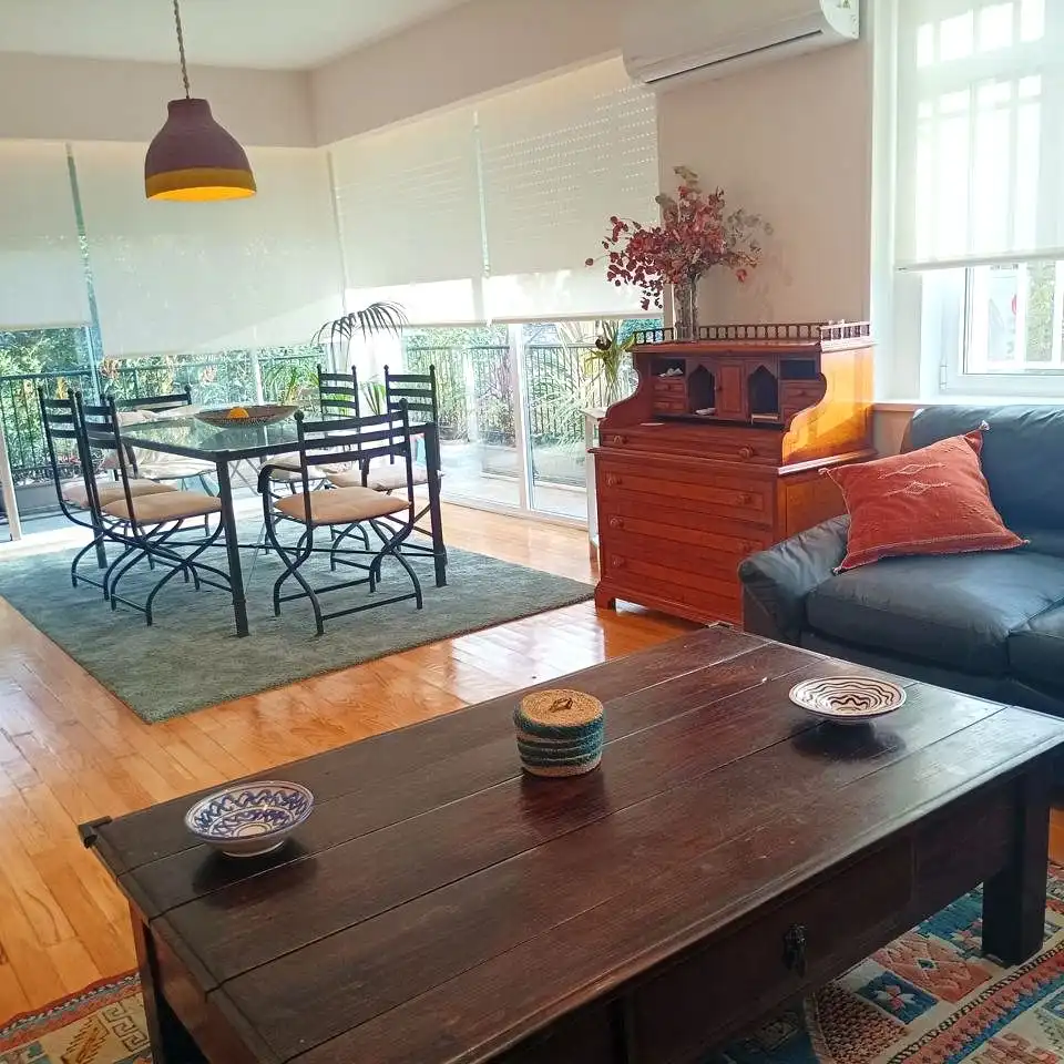 Esszimmer von Wohnung zur Miete in Madrid mit Klimaanlage, Heizung und Terrasse
