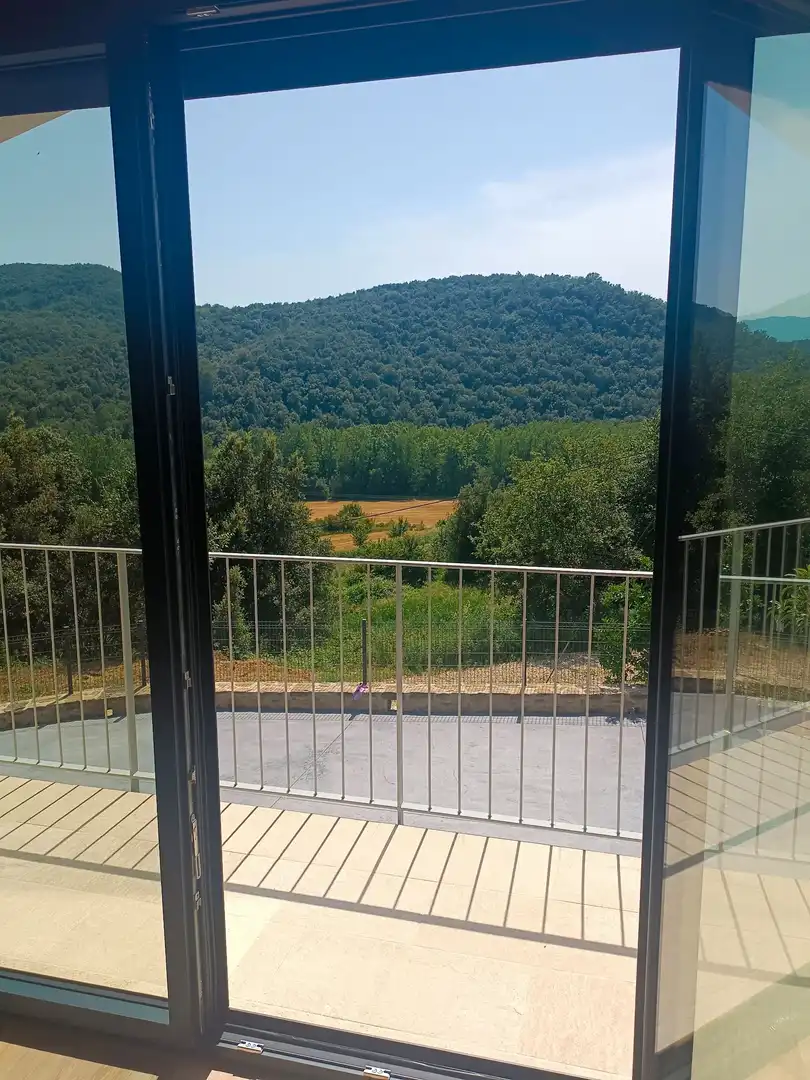 Terrassa de Casa o xalet de lloguer en Sant Aniol de Finestres amb Aire condicionat, Calefacció i Jardí privat