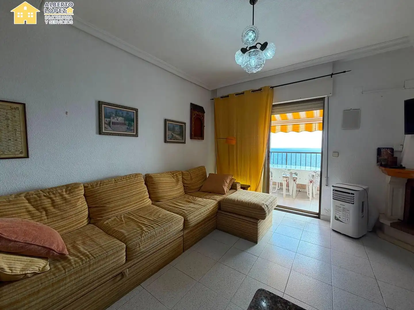 Sala de estar de Dúplex de alquiler en Elche / Elx con Terraza, Amueblado y Balcón