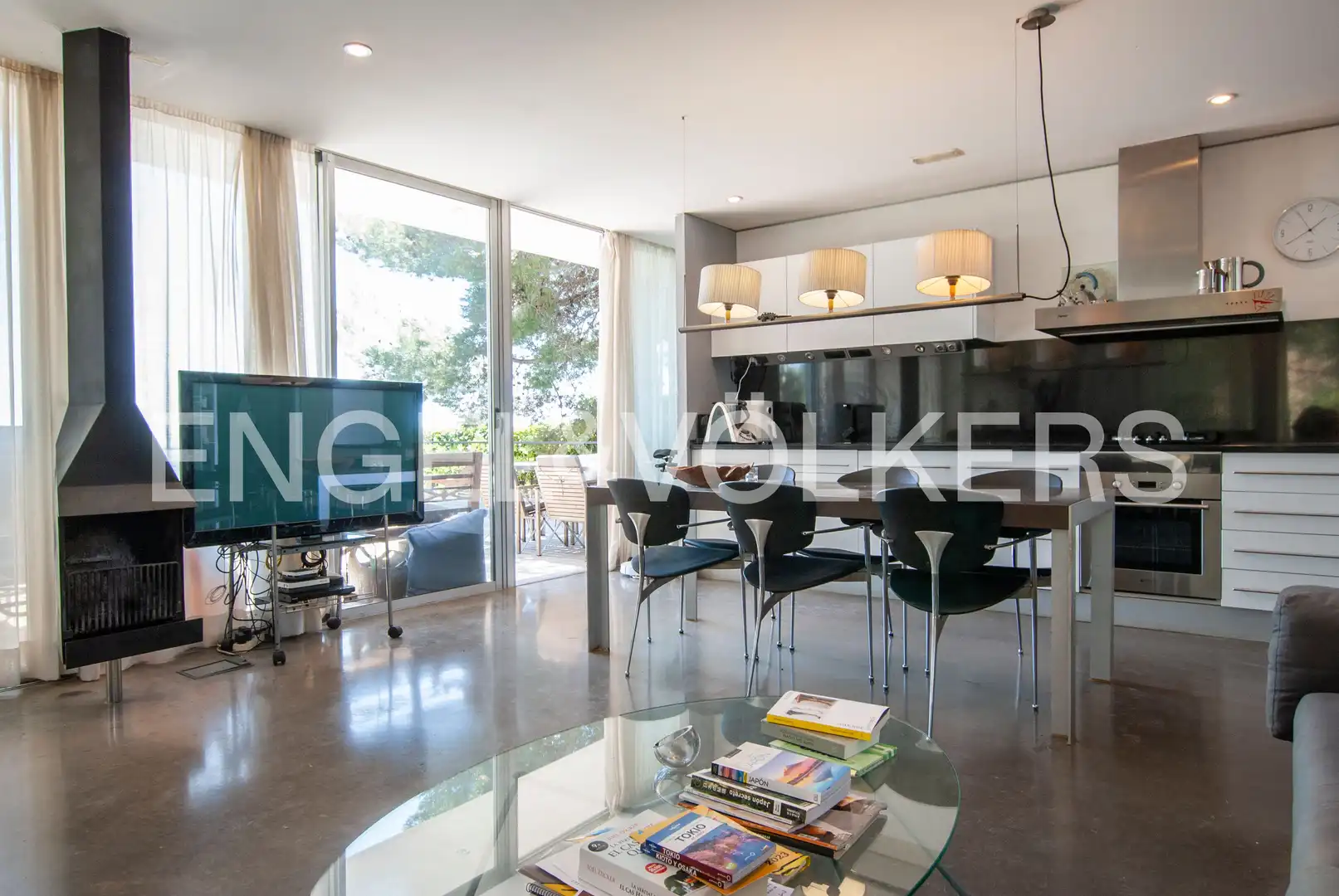 Sala d'estar de Casa o xalet en venda en Riudecanyes amb Aire condicionat, Jardí privat i Terrassa