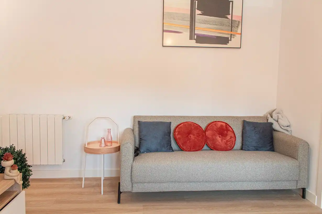 Sala de estar de Piso en venta en Madrid con Aire acondicionado, Calefacción y Amueblado