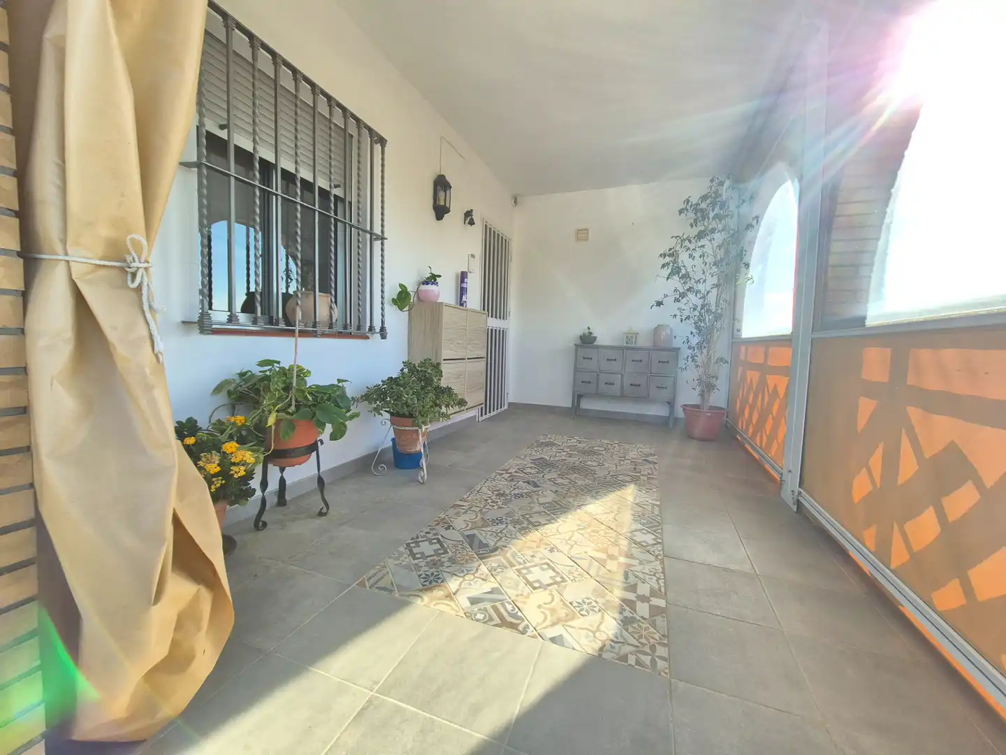 Balcony of Houses for sale in La Rinconada  with Air Conditioner, Private garden and Terrace