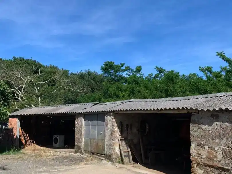 Exterior view of Flat for sale in Narón  with Private garden and Furnished