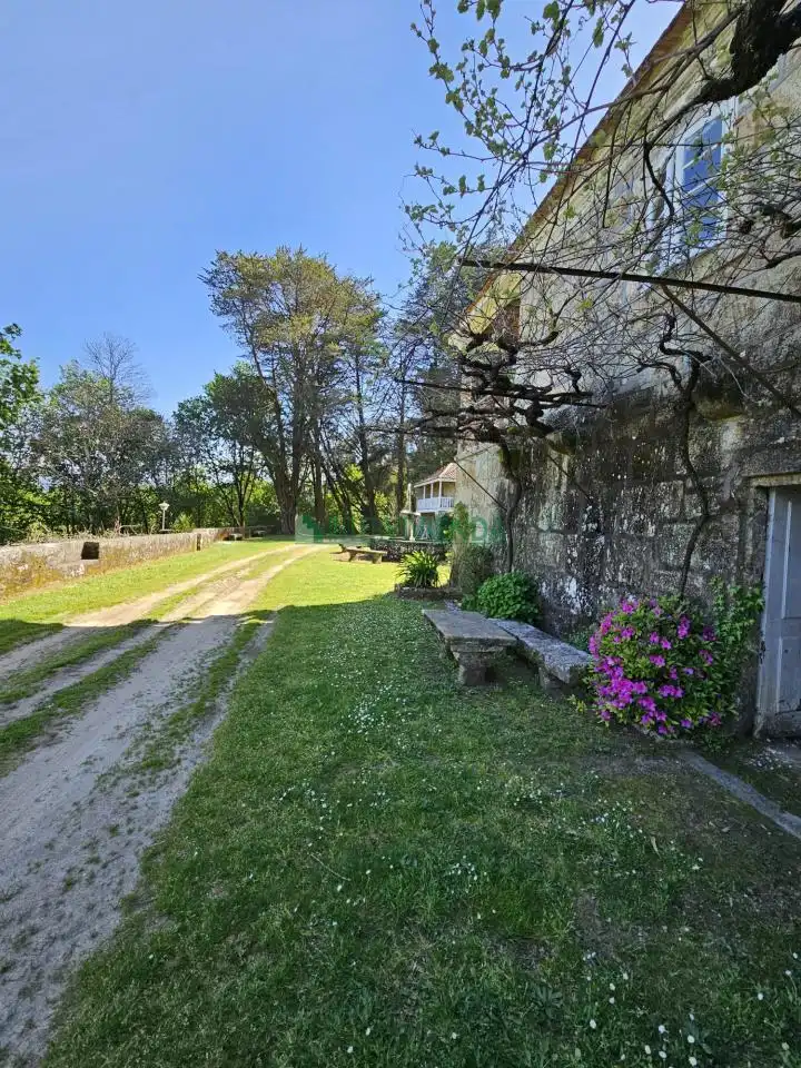 Jardín de Finca rústica en venta en A Cañiza   con Calefacción, Jardín privado y Terraza